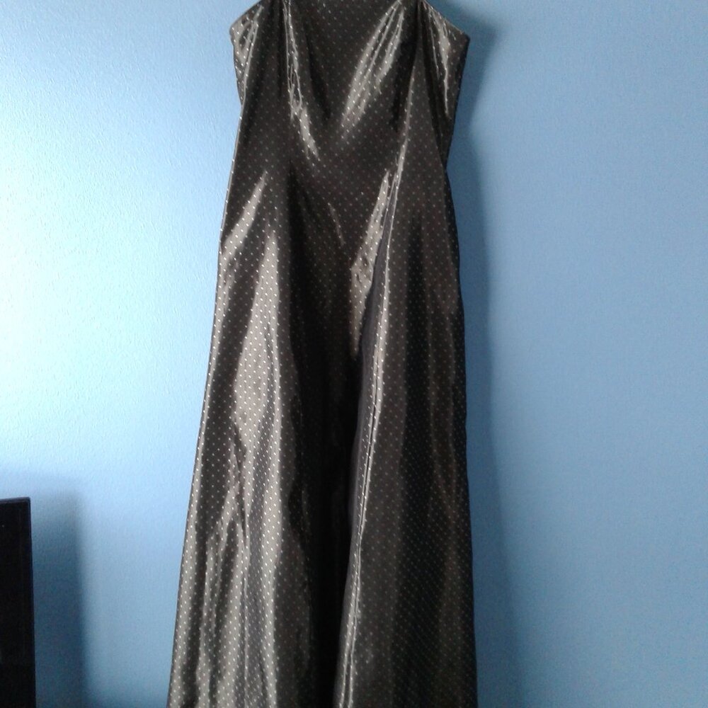 Full length dress Evening gown Size M Dark green